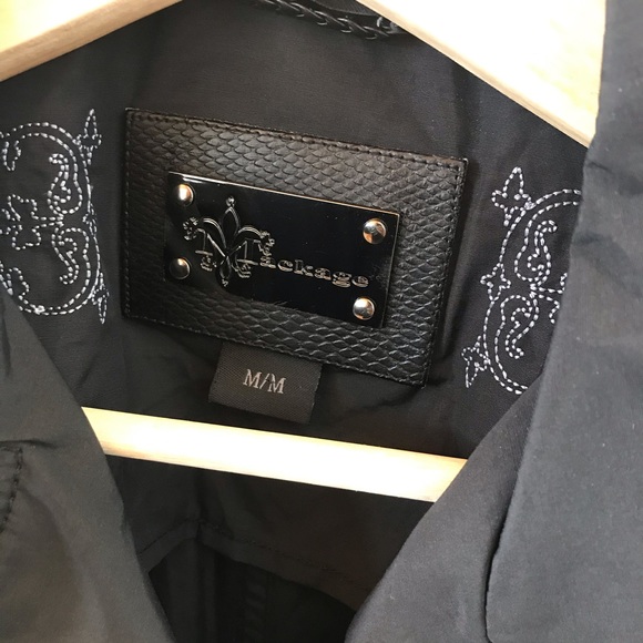 Mackage water resistant black trench - Picture 5 of 11